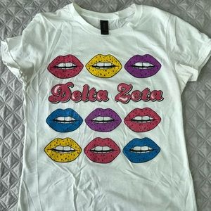 Delta zeta graphic tee